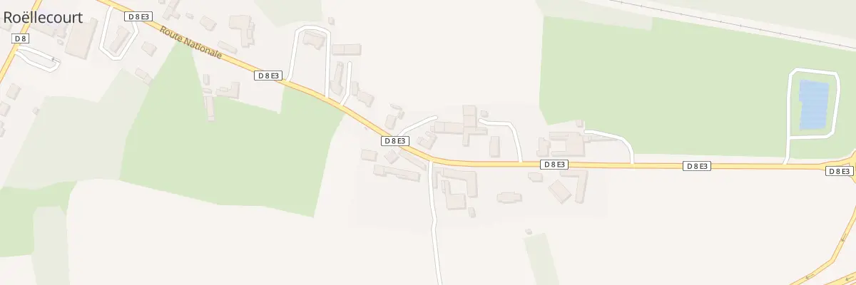 Plan du 123 Rue Nationale à Roëllecourt