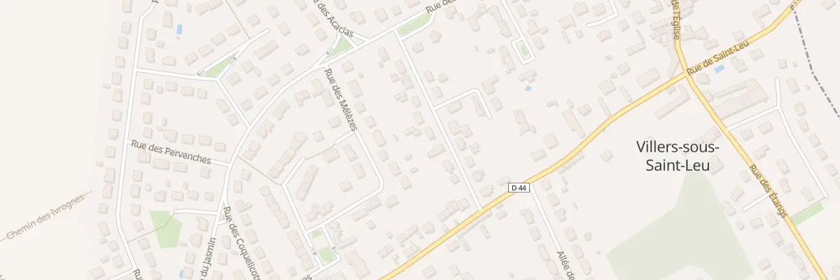 Plan du 5 Rue Coquette à Villers-sous-Saint-Leu