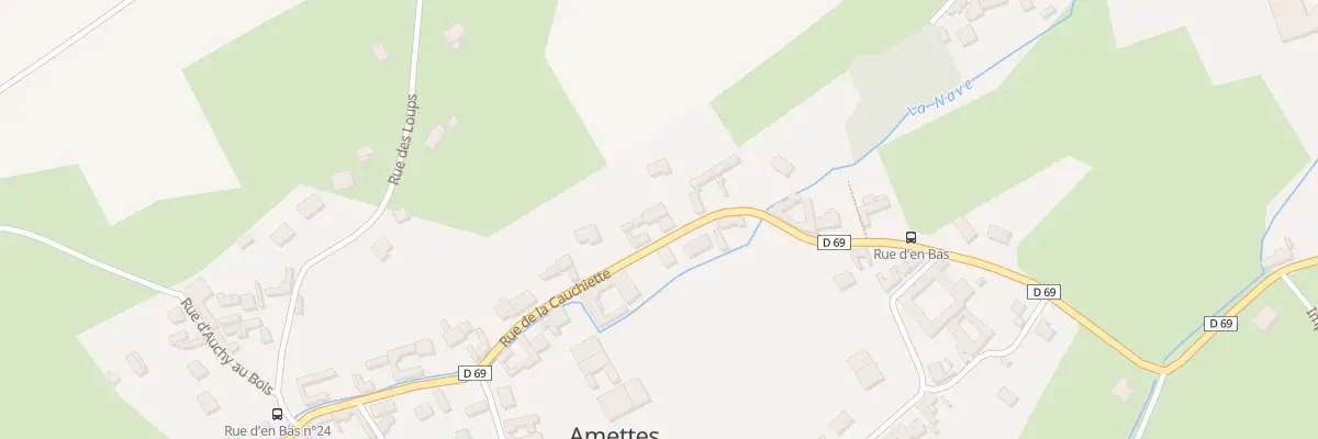 Plan du 11 Rue d’En Bas à Amettes