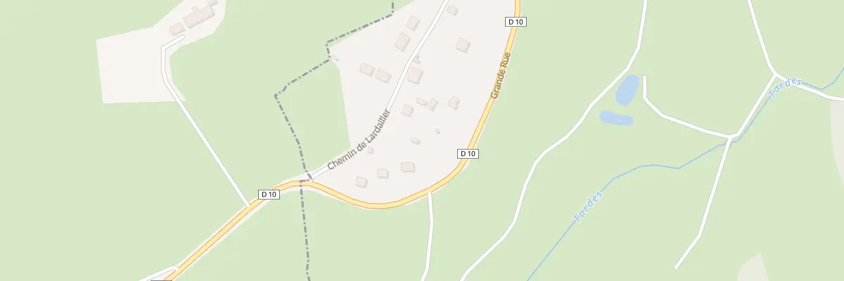Plan du 5167 Lardailler à Basville