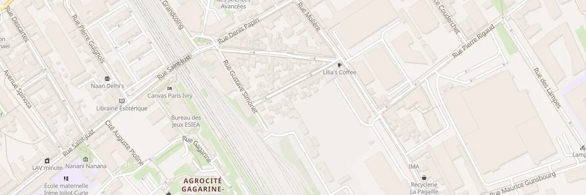 Plan du 19 Rue Gustave Simonet à Ivry-sur-Seine