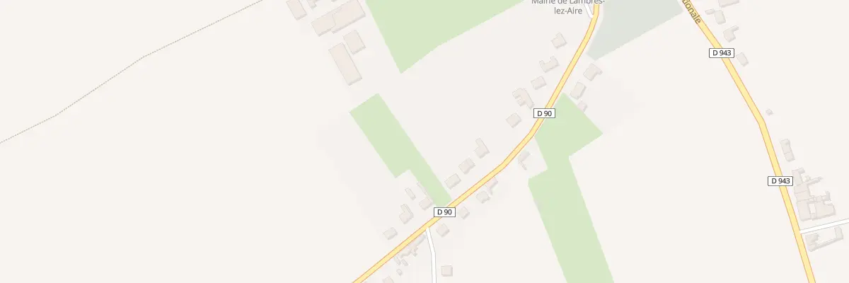Plan du 510 Rue de Quernes à Lambres-lez-Aire