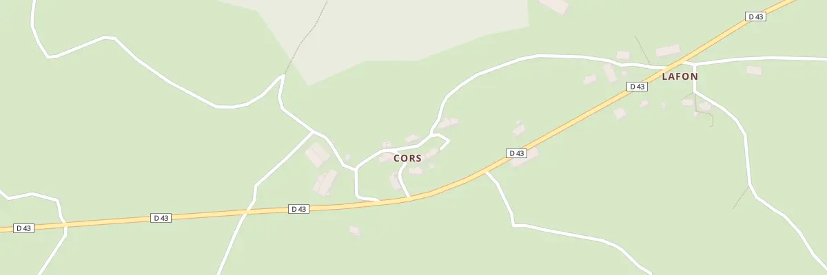 Plan du 5483 Cors à Saint-Cernin