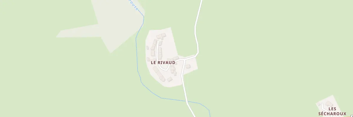 Plan du 2 Le Rivaud à Sannat