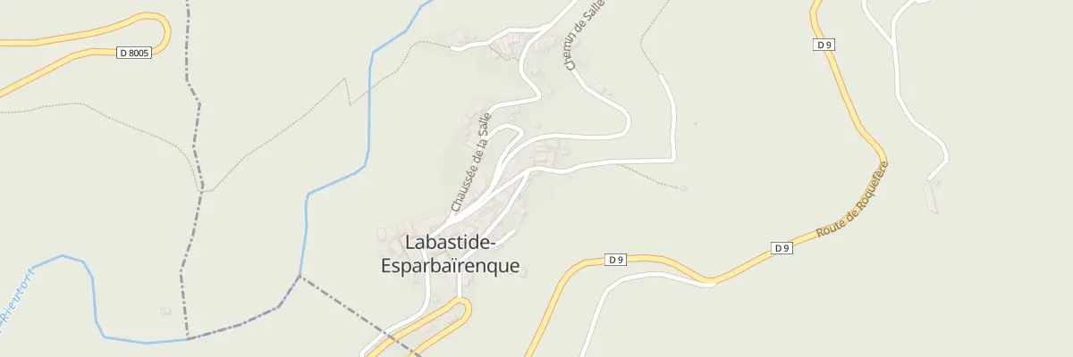 Plan du 5062 Le Village à Labastide-Esparbairenque