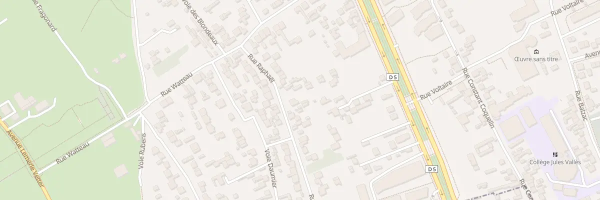 Plan du 56T Rue Raphaël à Vitry-sur-Seine