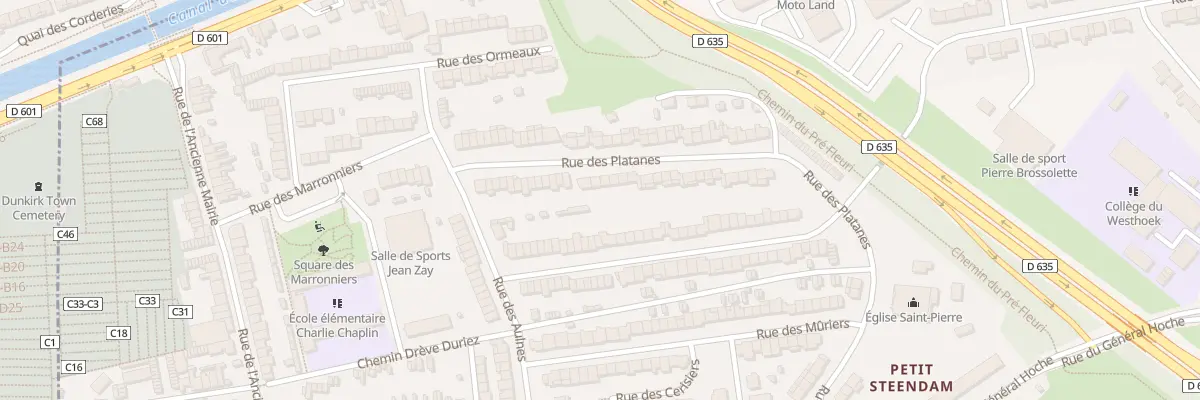 Plan du 48 Rue des Platanes à Coudekerque-Branche