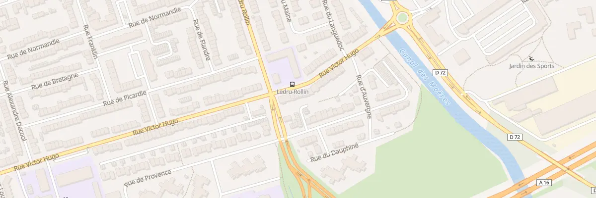 Plan du 266 Rue Victor Hugo à Coudekerque-Branche