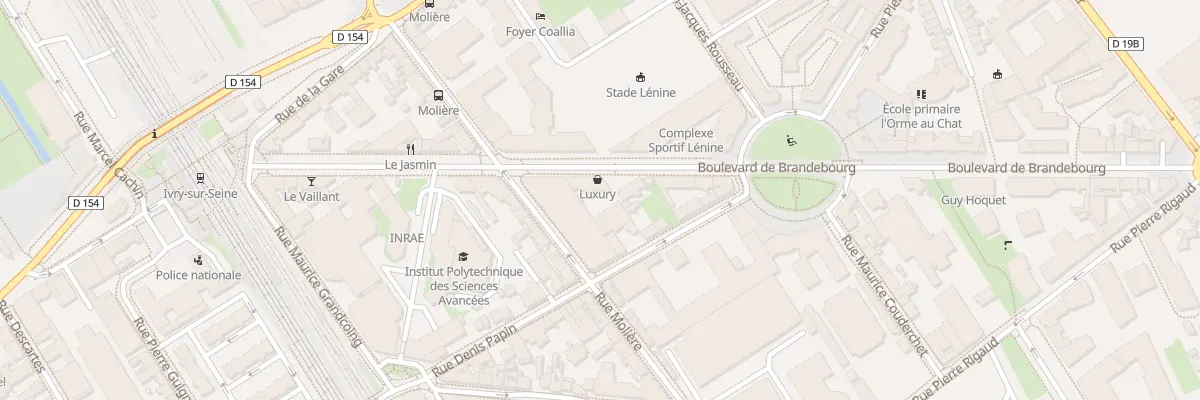 Plan du 49 Bd de Brandebourg à Ivry-sur-Seine