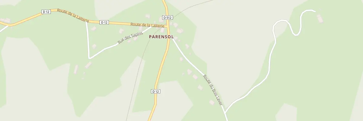 Plan du 5044 Parensol à Bassignac