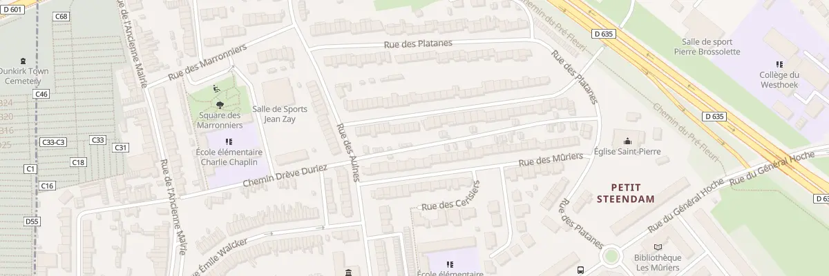 Plan du 44 Rue des Oliviers à Coudekerque-Branche