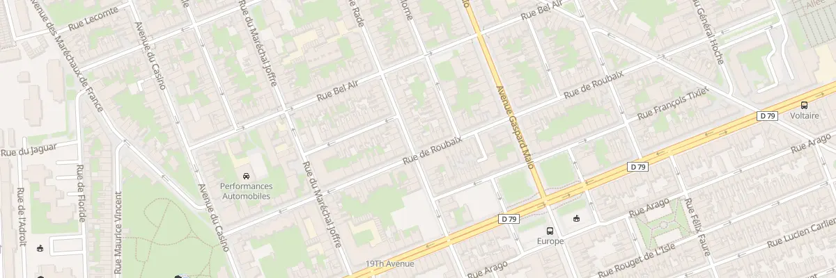 Plan du 143 Rue Belle Rade à Dunkerque