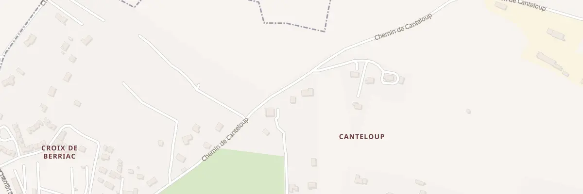 Plan du 5001 Che de Canteloup à Berriac