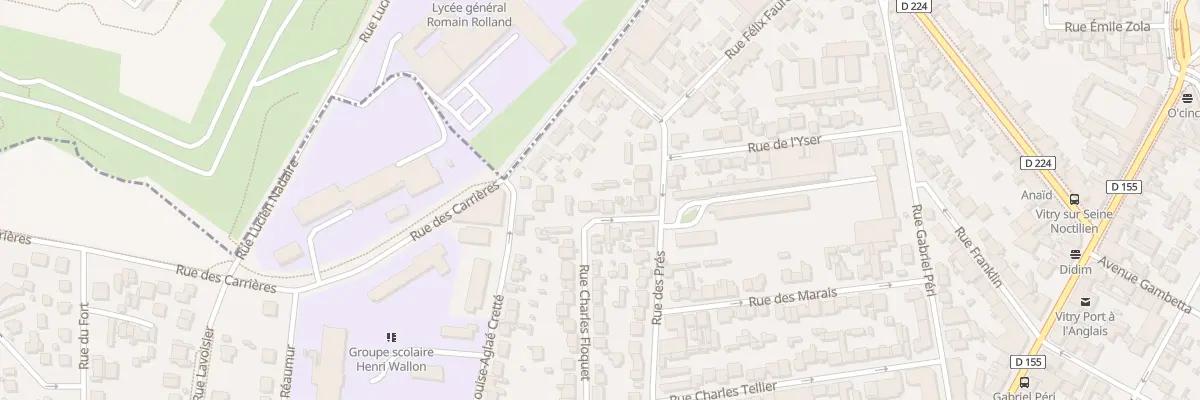 Plan du 67 Rue Charles Floquet à Vitry-sur-Seine