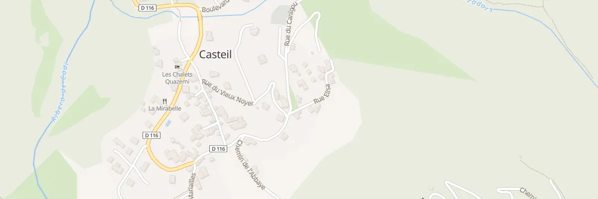 Plan du 5001F Rue Elisa à Casteil
