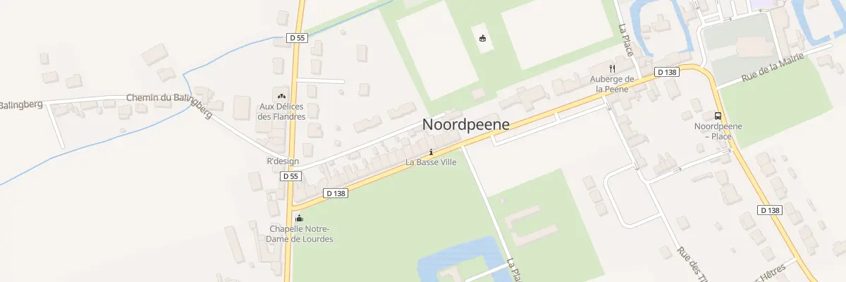 Plan du 320 Vc la Place à Noordpeene