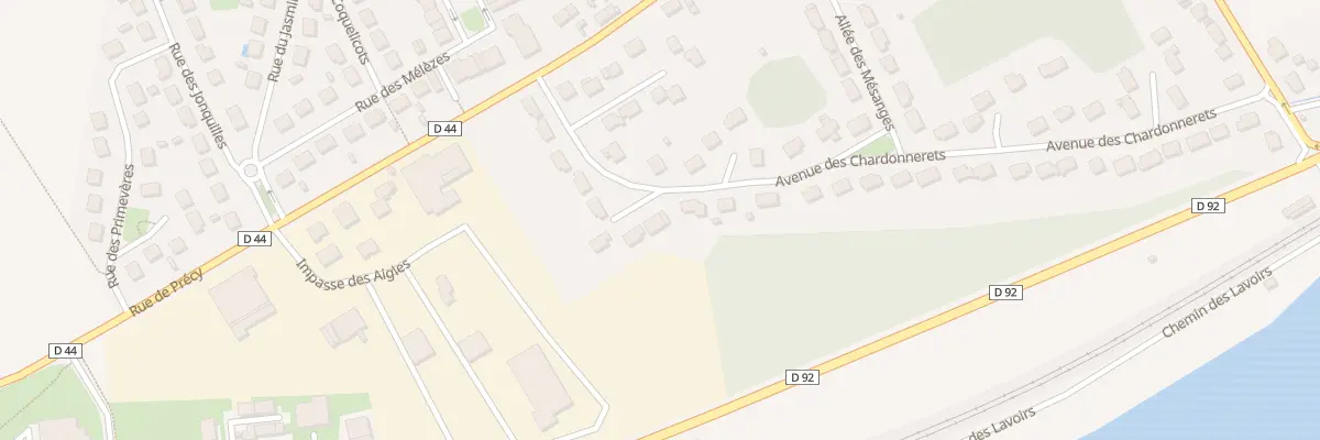 Plan du 16 Av des Chardonnerêts à Villers-sous-Saint-Leu