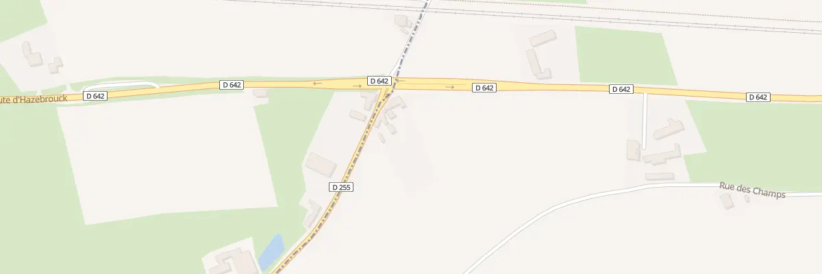 Plan du 4 Rte Nationale à Ebblinghem