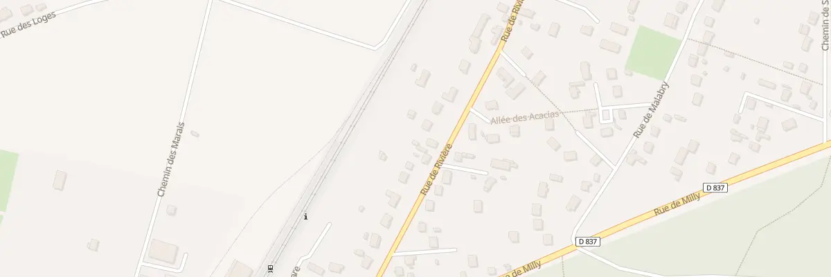 Plan du 13B Rue de Riviere à Maisse