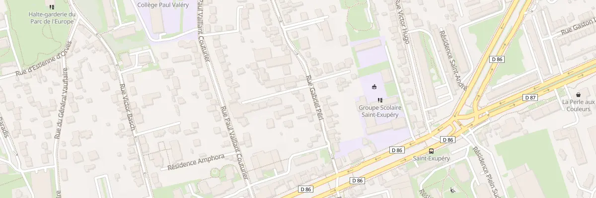 Plan du 21 Rue Gabriel Péri à Thiais