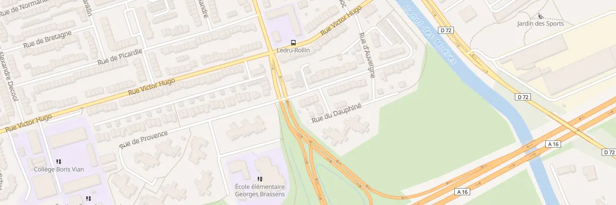 Plan du 292 Rue de Provence à Coudekerque-Branche