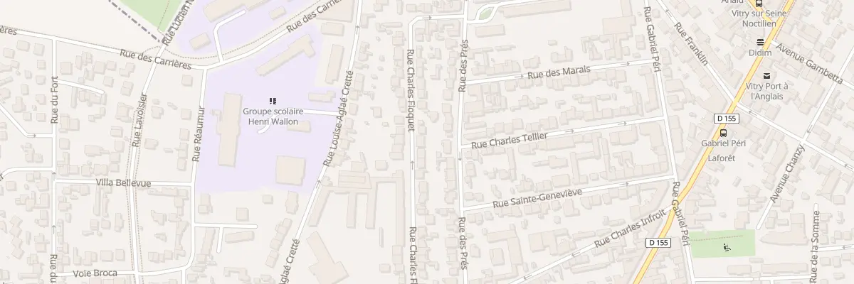 Plan du 32 Rue Charles Floquet à Vitry-sur-Seine
