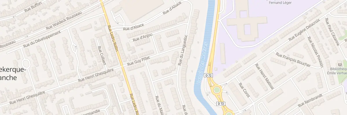 Plan du 17 Rue du Languedoc à Coudekerque-Branche