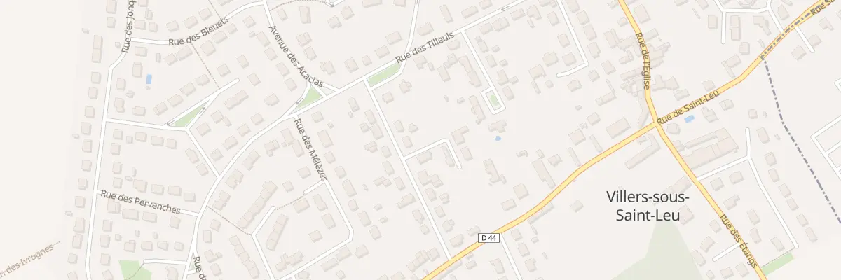 Plan du 12 Rue Coquette à Villers-sous-Saint-Leu