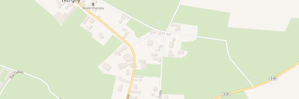 Plan du 17 Rue des Croix à Ivergny