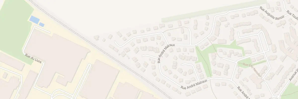 Plan du 59B Rue André Malraux au Malesherbois