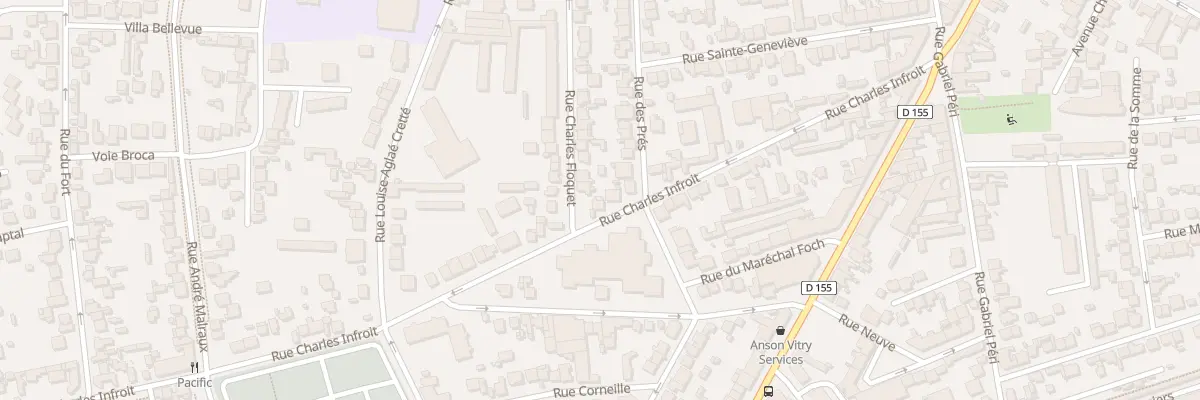Plan du 34 Rue Charles Infroit à Vitry-sur-Seine