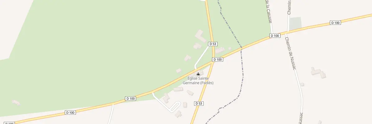 Plan du 5118 Lot de Sainte-Germaine à Padiès