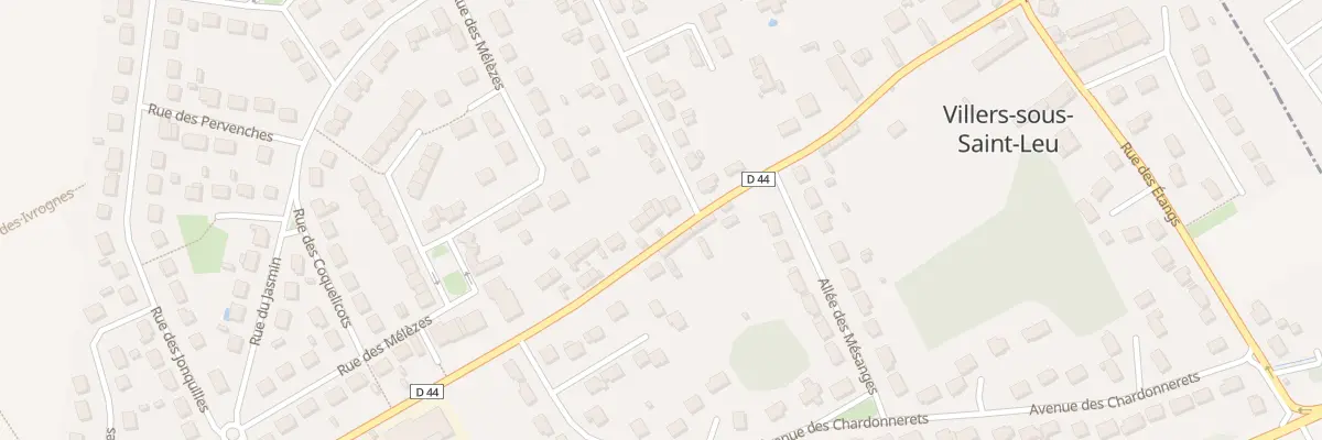 Plan du 20 Rue de Précy à Villers-sous-Saint-Leu