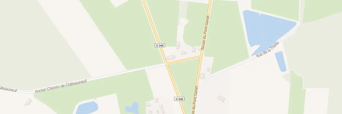 Plan du 8 Ach Ancien Chem de Chateauneuf à Châtenoy