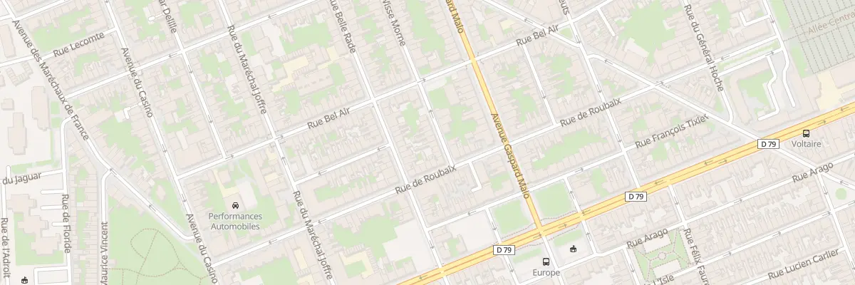 Plan du 42 Rue Wisse-Morne à Dunkerque