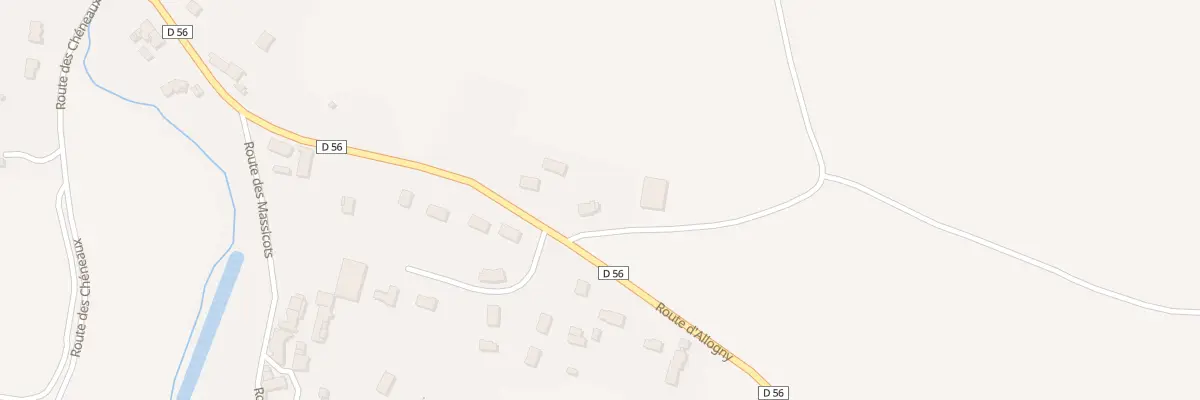 Plan du 1490 Rte d’Allogny à Saint-Martin-d’Auxigny