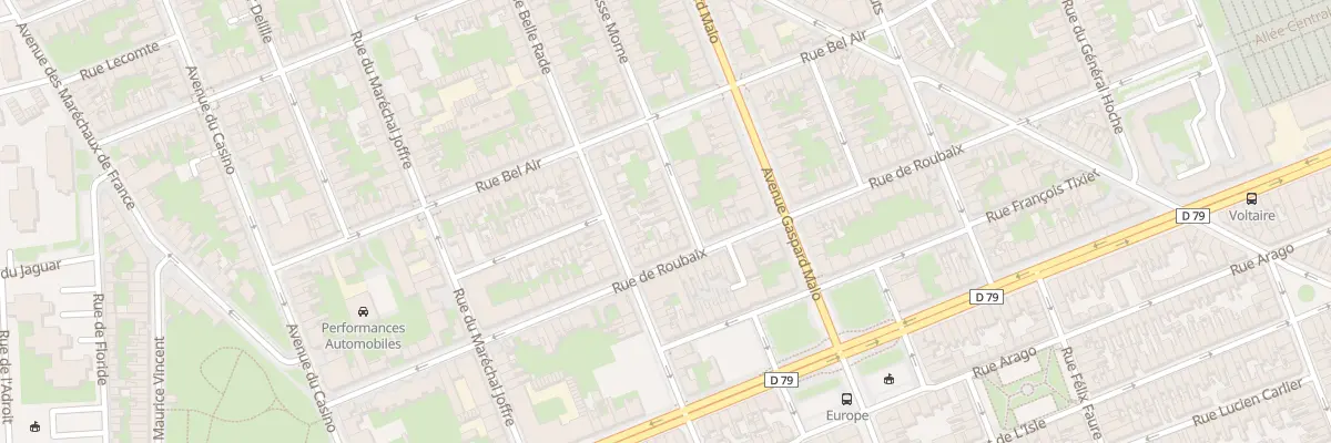 Plan du 44 Rue Wisse-Morne à Dunkerque
