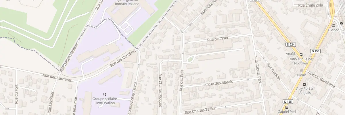 Plan du 71 Rue Charles Floquet à Vitry-sur-Seine