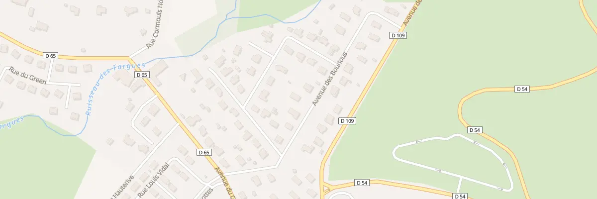 Plan du 7 Av des Bourious à Pont-de-Larn