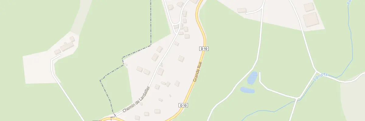 Plan du 5002 Le Bourg à Basville