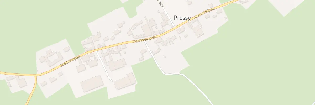 Plan du 89 Rue Principale à Pressy