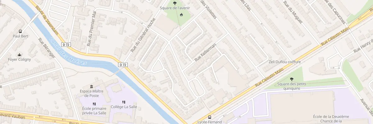 Plan du 18 Rue Kléber à Coudekerque-Branche