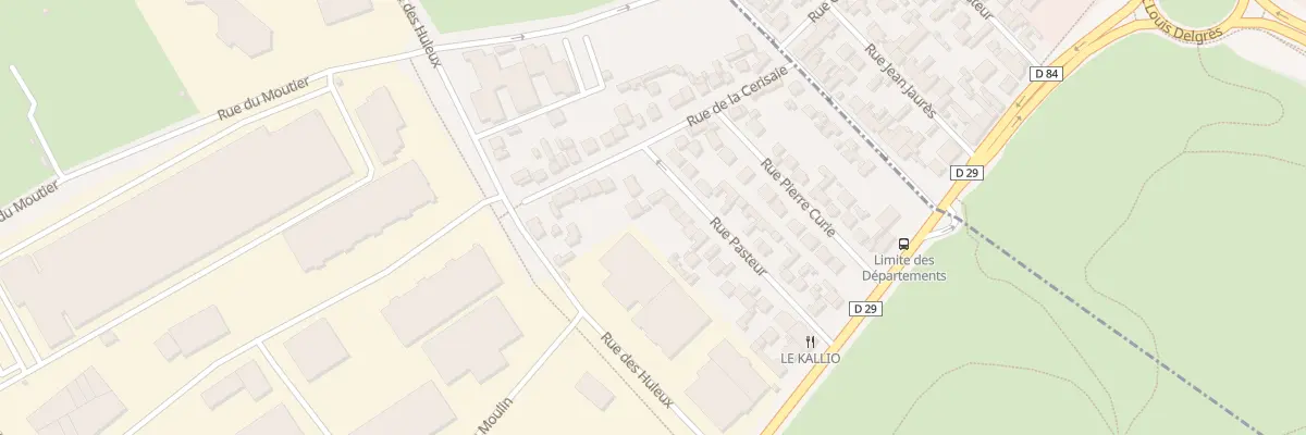 Plan du 29B Rue Pasteur à Stains