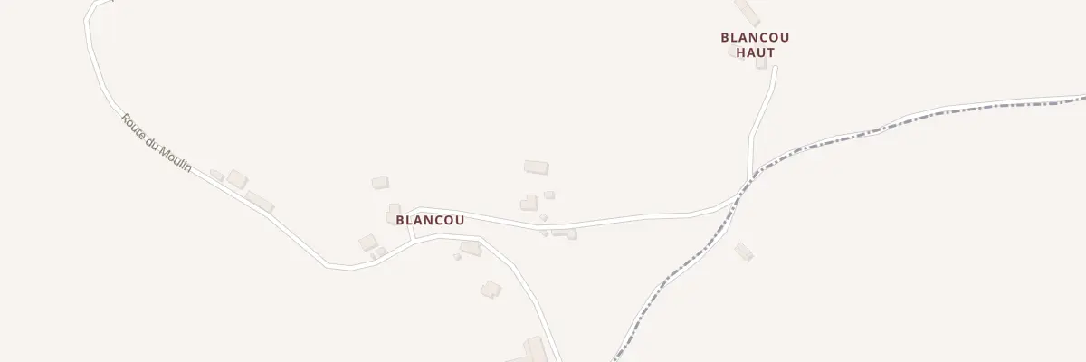 Plan du 6131 Blancou à Marcolès