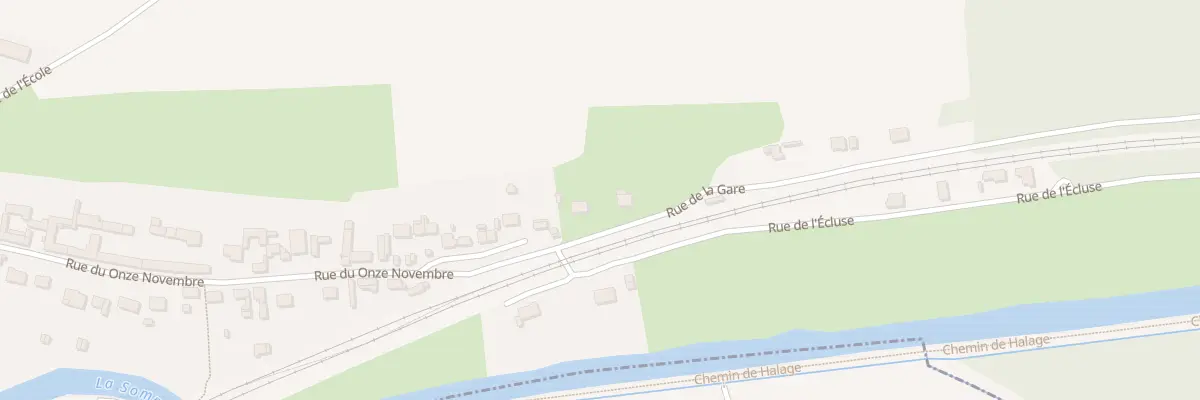 Plan du 4 Rue de la Gare à Lamotte-Brebière