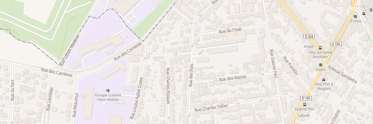 Plan du 51 Rue des Prés à Vitry-sur-Seine