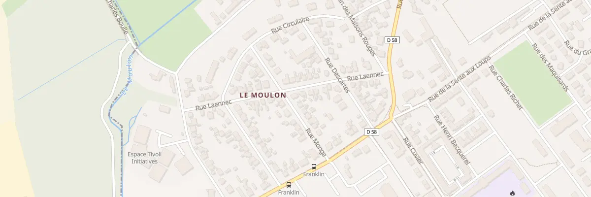 Plan du 22 Rue Laënnec à Bourges