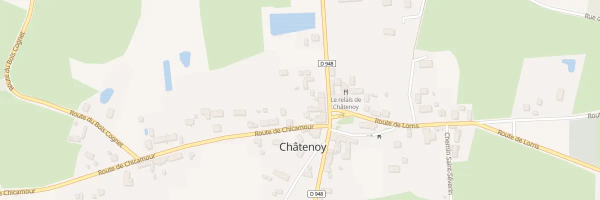 Plan du 5 Rte de Bellegarde à Châtenoy