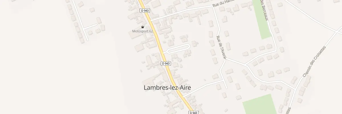 Plan du 97 Rue Nationale à Lambres-lez-Aire