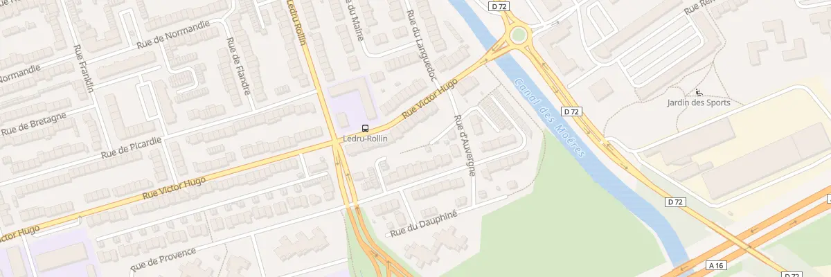 Plan du 278 Rue Victor Hugo à Coudekerque-Branche